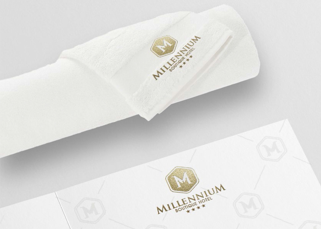 MILLENIUM - Thiết kế nhận diện thương hiệu khách sạn 4 sao Millenium Boutique Hotel